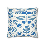 Cushion Cover, Throw pillow Case for Couch ( Single Piece) : Blue & White Floral - SnugLiving