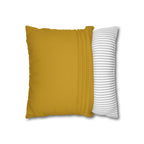 Cushion Cover, Throw pillow Case for Couch (Single Piece) : Yellow Pattern - SnugLiving