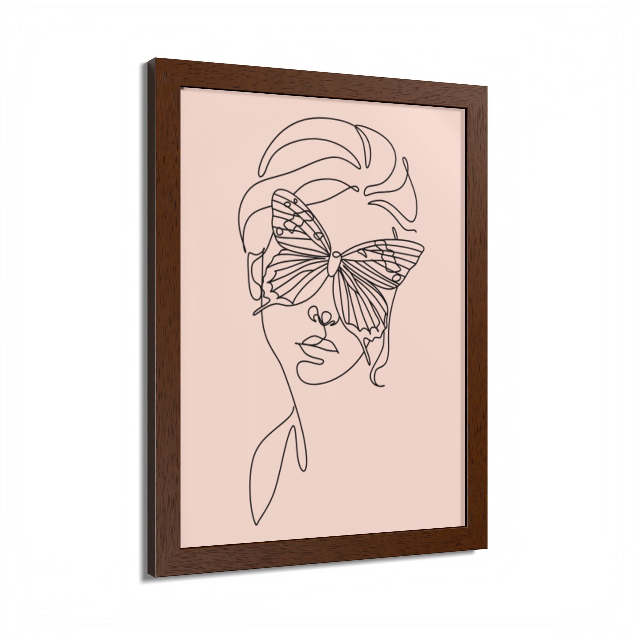 Multi-Color Framed Poster | Abstract Wall Art, Boho Home Decor | Pattern 7