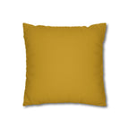 Cushion Cover, Throw pillow Case for Couch (Single Piece) : Yellow Pattern - SnugLiving