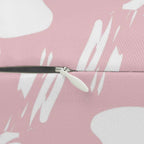 Lounge Pillow, Throw Pillow with Fillers/Insert (Single Piece) : Pink & Blue - SnugLiving