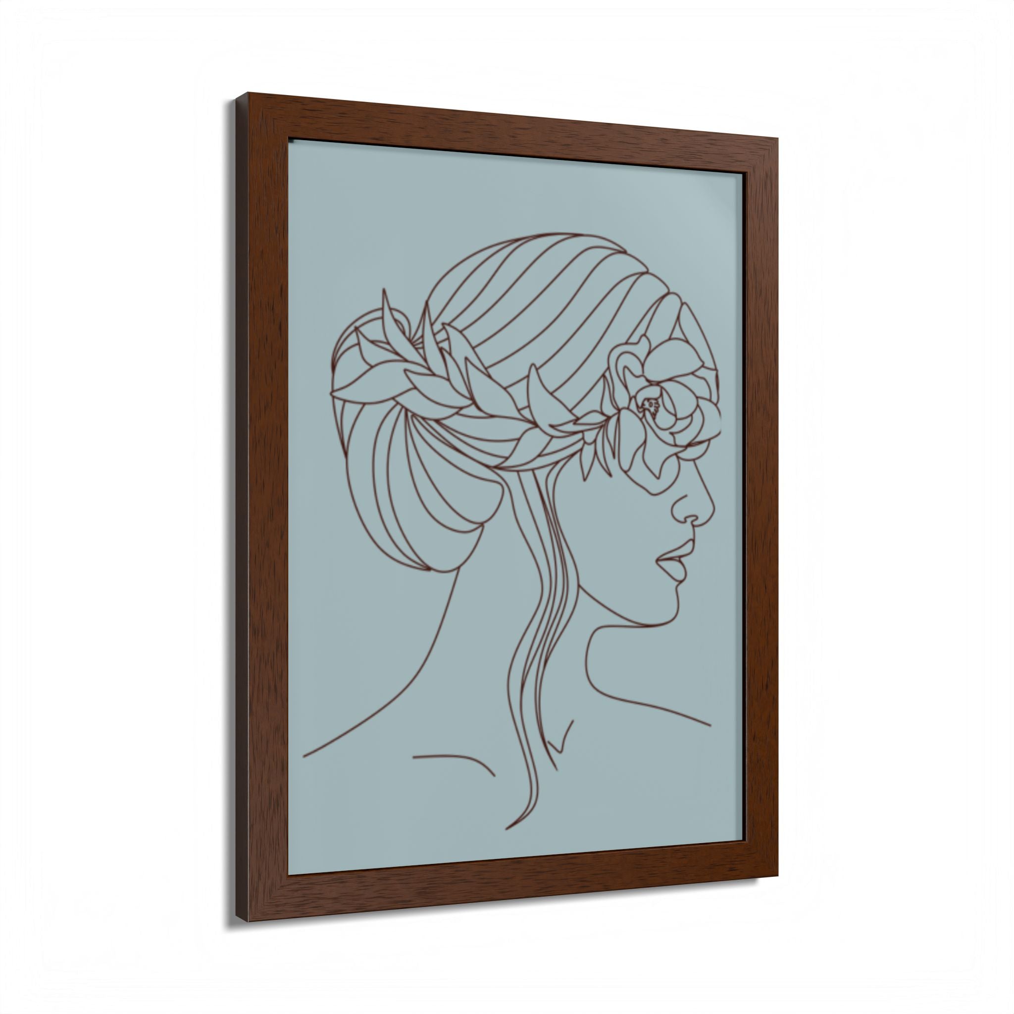 Multi-Color Framed Poster | Abstract Wall Art, Boho Home Decor | Pattern 5