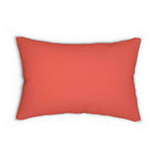 Lounge Pillow, Throw Pillow with Fillers/Insert (Single Piece) : Red Abstract - SnugLiving