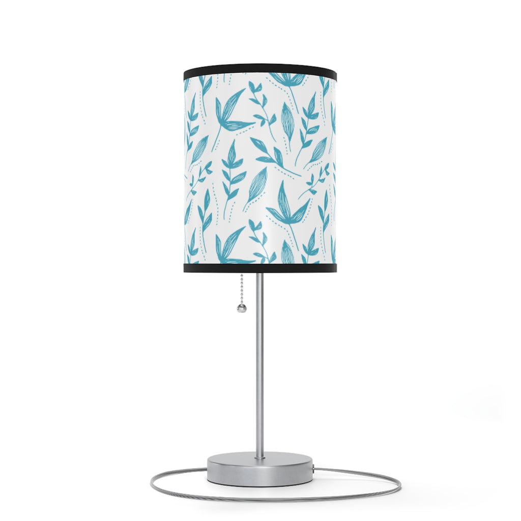 Elegant Floral Table Lamp for Living & Bedroom - Shade SLTL02