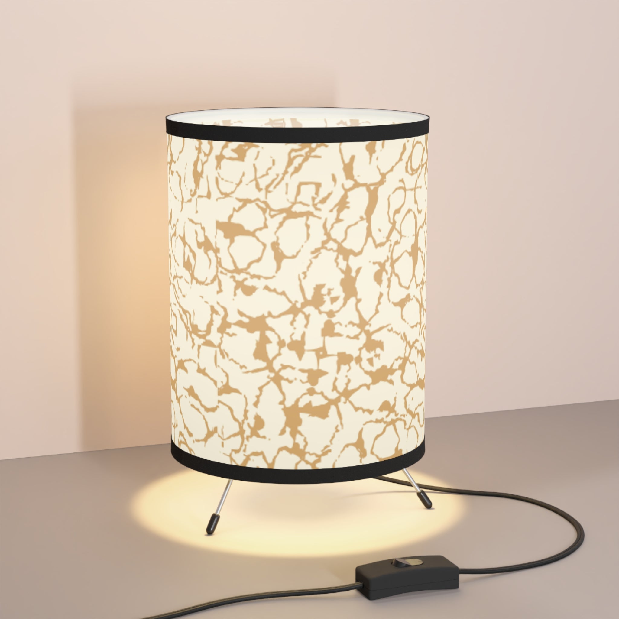 Tripod Lamp with High-Res Printed Shade, US\CA plug - Shade SLL05
