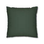 Cushion Cover, Throw pillow Case for Couch (Single Piece) : Emerald Green - SnugLiving