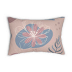 Lounge Pillow, Throw Pillow with Fillers/Insert (Single Piece) : Pastel Grey Orange - SnugLiving