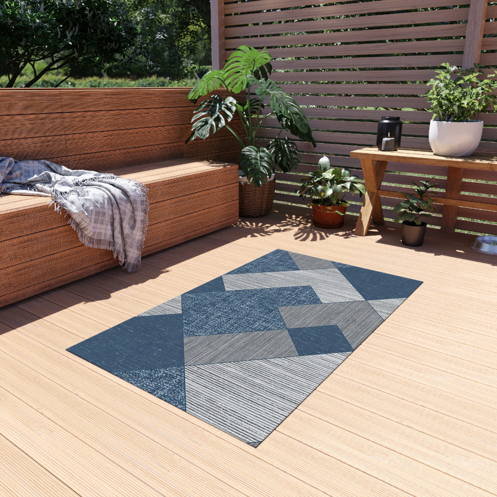 Stylish Outdoor Rug for Patios, Decks, and Gardens | Perfect for Home Decor, Picnics, Beach Days, Outdoor Gatherings