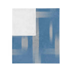 Microfiber Blanket | Soft Throw for Home Decor - Blue - SnugLiving