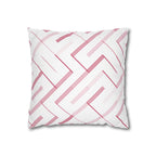Cushion Cover, Throw pillow Case for Couch (Single Piece) : Patterned Crimson - SnugLiving
