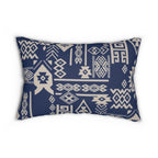 Lounge Pillow, Throw Pillow with Fillers/Insert (Single Piece) : Deep Blue - SnugLiving