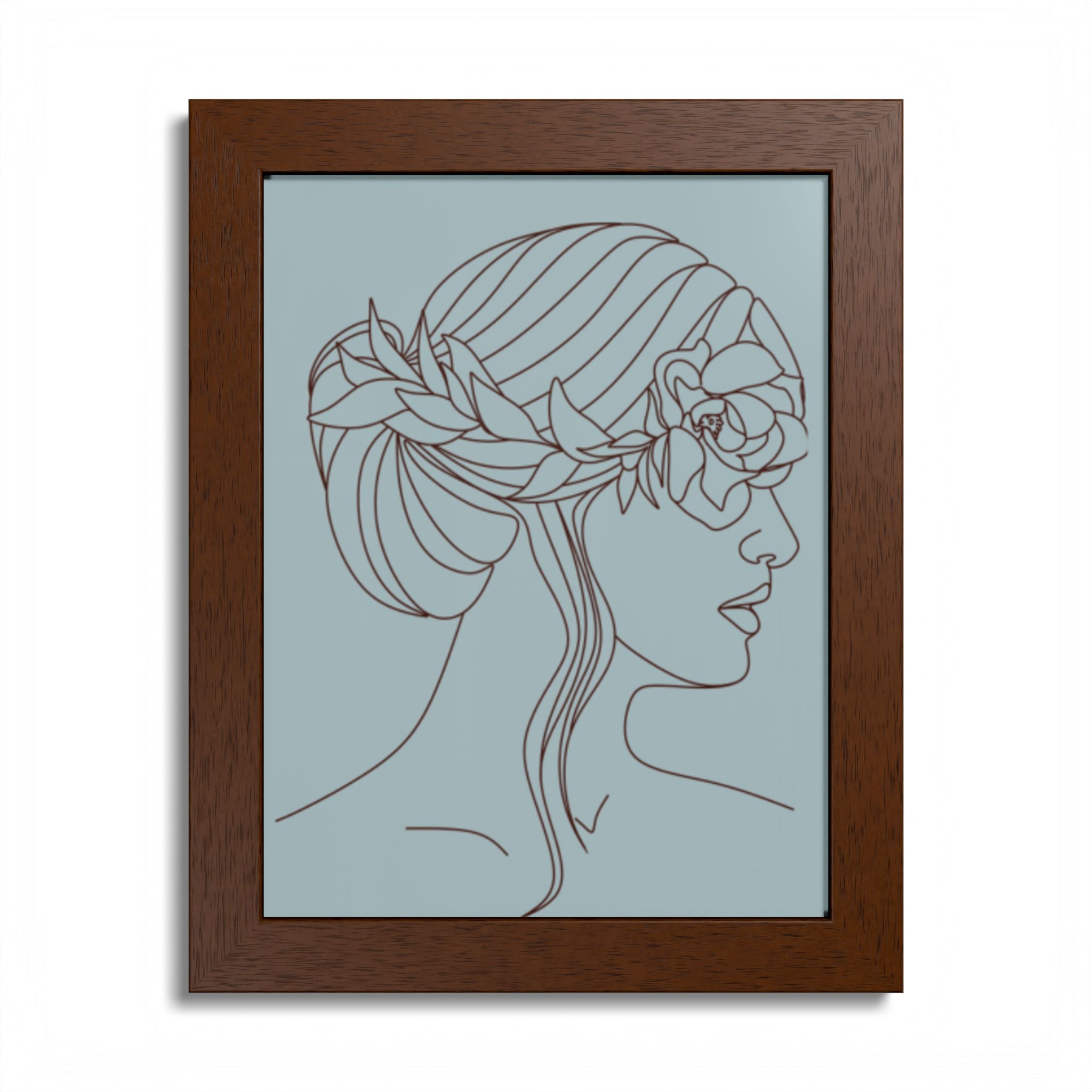 Multi-Color Framed Poster | Abstract Wall Art, Boho Home Decor | Pattern 5
