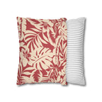Cushion Cover, Throw pillow Case for Couch (Single Piece) : Crimson Red - SnugLiving