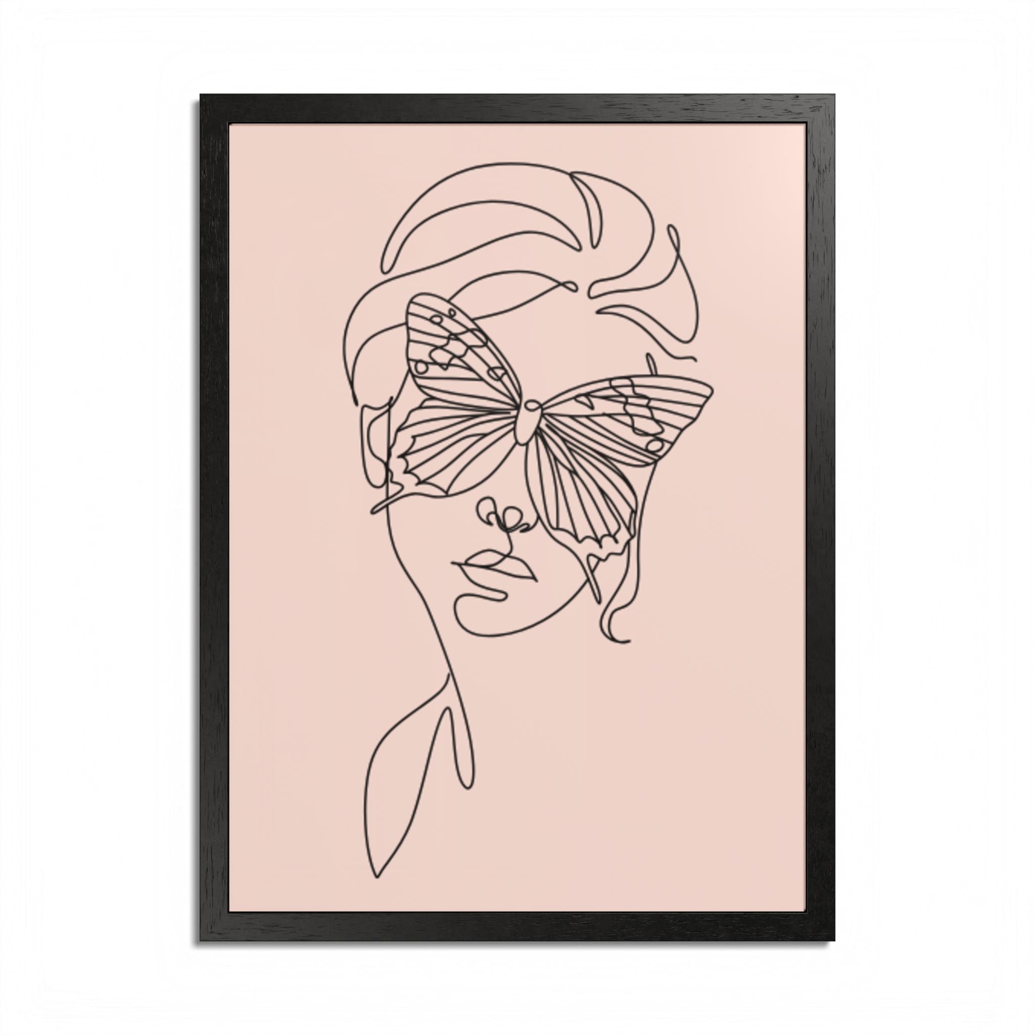 Multi-Color Framed Poster | Abstract Wall Art, Boho Home Decor | Pattern 7