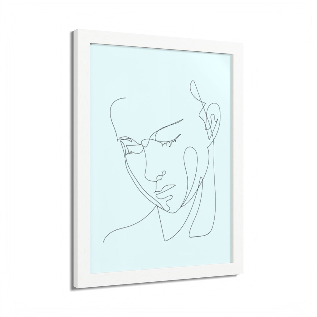 Multi-Color Framed Poster | Abstract Wall Art, Boho Home Decor | Pattern 8