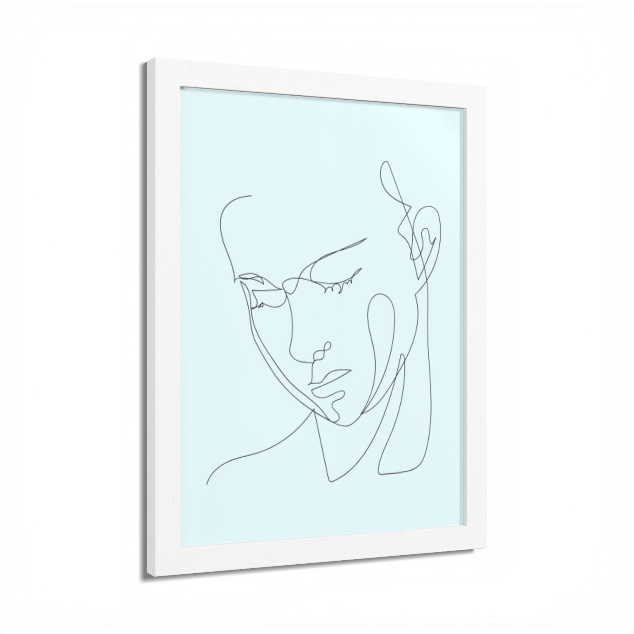 Multi-Color Framed Poster | Abstract Wall Art, Boho Home Decor | Pattern 8