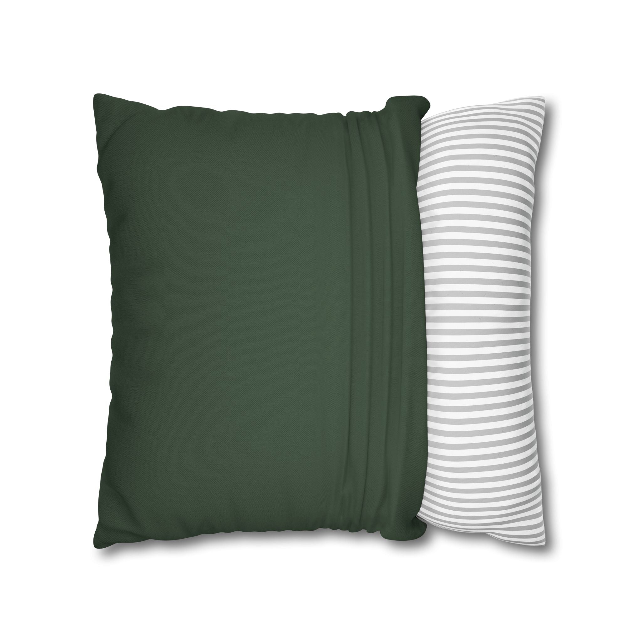 Cushion Cover, Throw pillow Case for Couch ( Single Piece) : Emerald Green