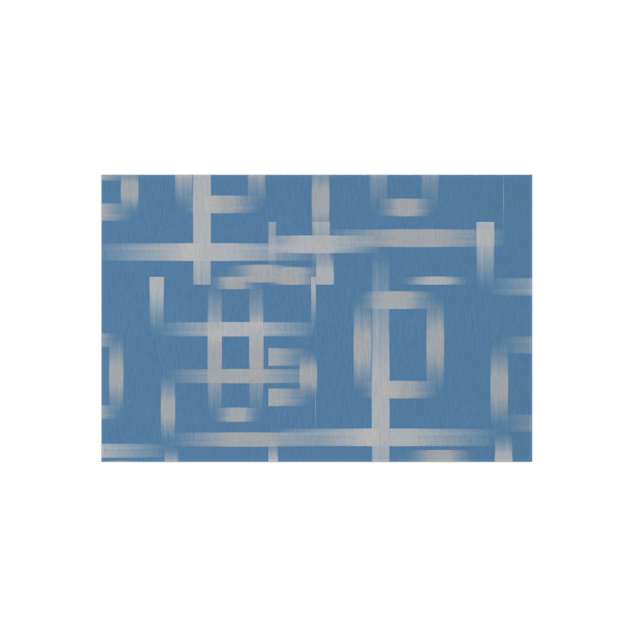 Stylish Indoor/Outdoor Rug for Living Room, Patios, Decks, and Gardens | Perfect for Home Decor - Dark Azure
