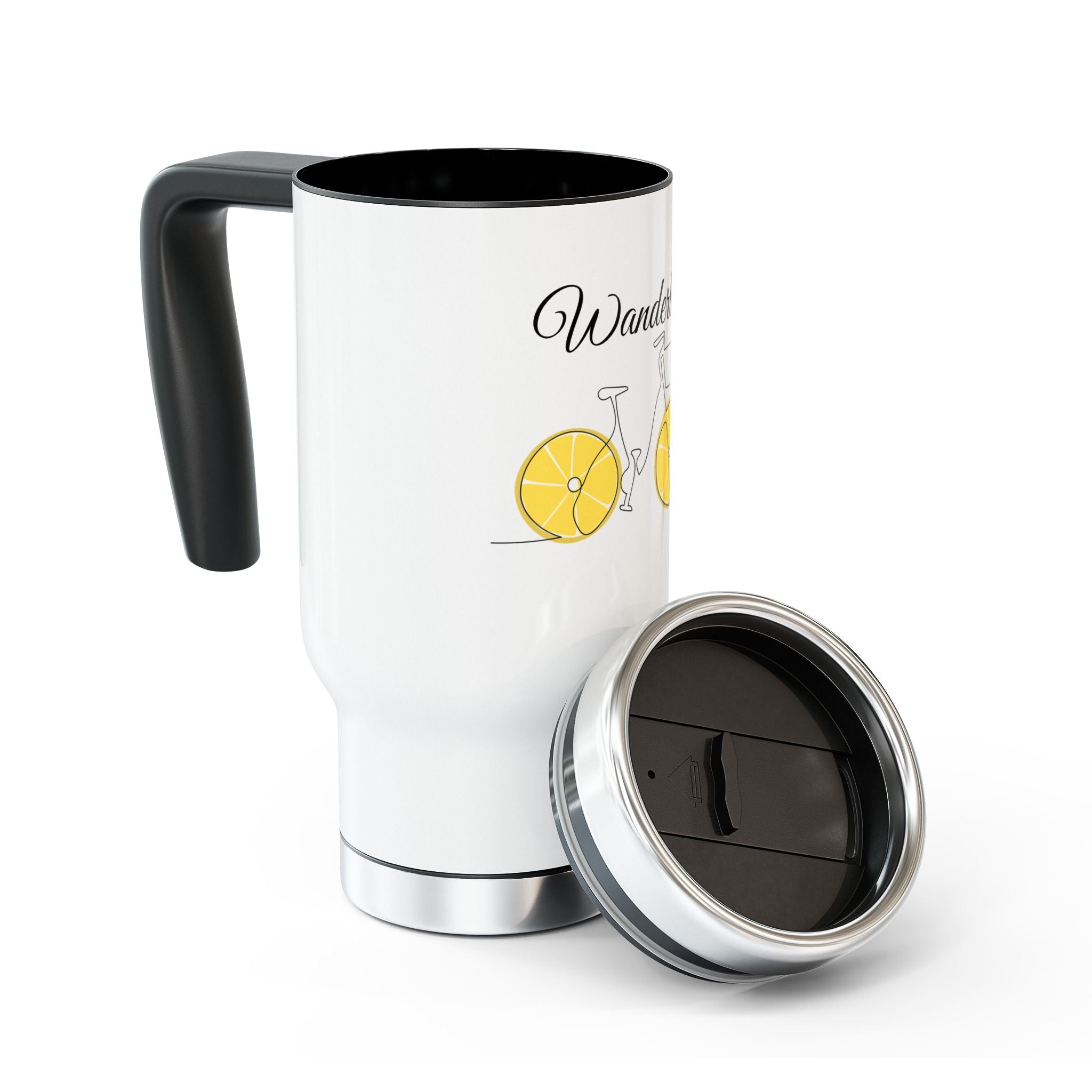 Travel Mug, 14oz Stainless Steel Coffee Tumbler - SnugLiving