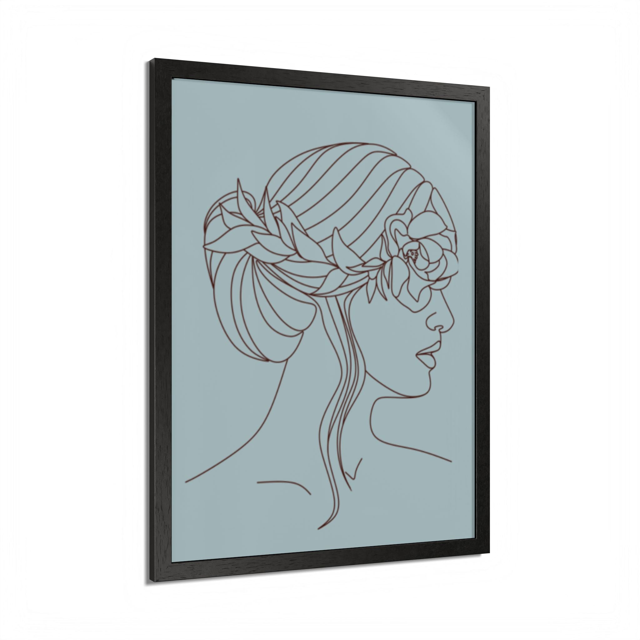 Multi-Color Framed Poster | Abstract Wall Art, Boho Home Decor | Pattern 5
