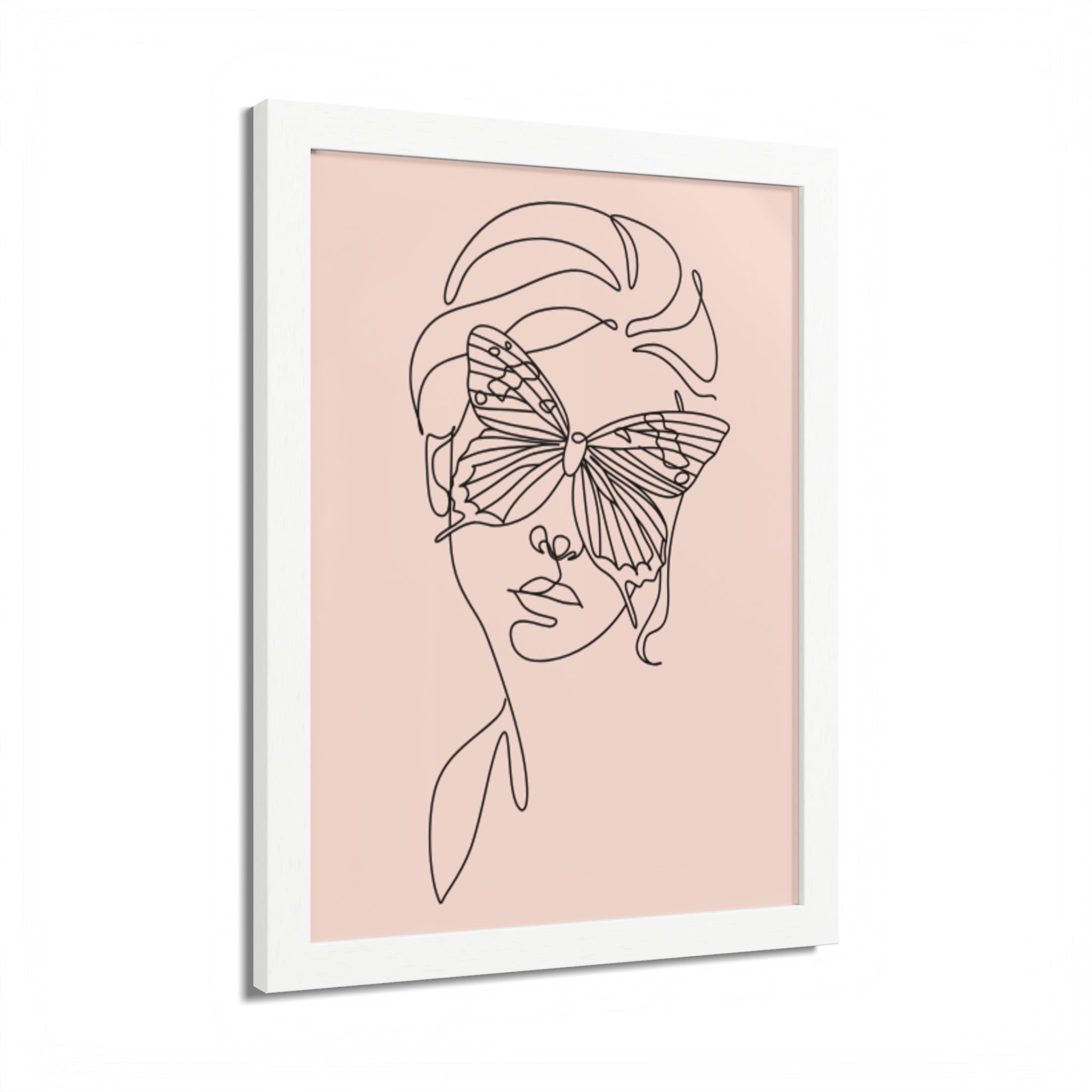 Multi-Color Framed Poster | Abstract Wall Art, Boho Home Decor | Pattern 7