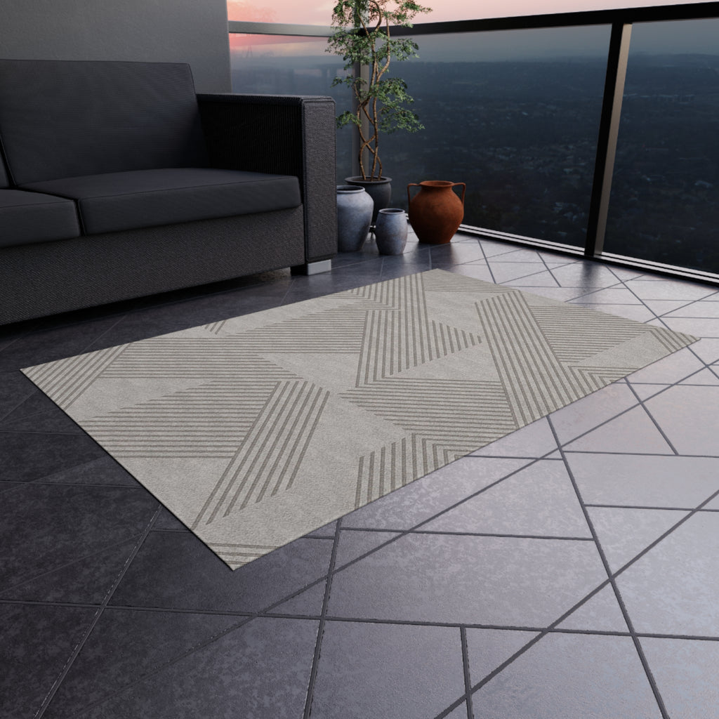 Stylish Outdoor Rug for Patios, Decks, and Gardens | Perfect for Home Decor, Picnics, Beach Days, Outdoor Gatherings