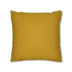 Cushion Cover, Throw pillow Case for Couch (Single Piece) : Yellow Pattern - SnugLiving
