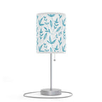 Elegant Floral Table Lamp for Living & Bedroom - Shade SLTL02 - SnugLiving