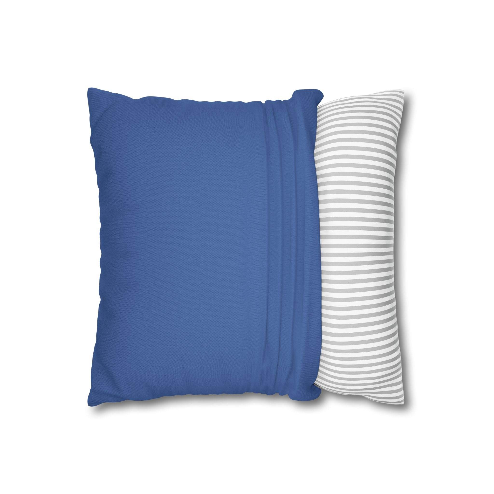 Cushion Cover, Throw pillow Case for Couch (Single Piece) : Royal Blue - SnugLiving