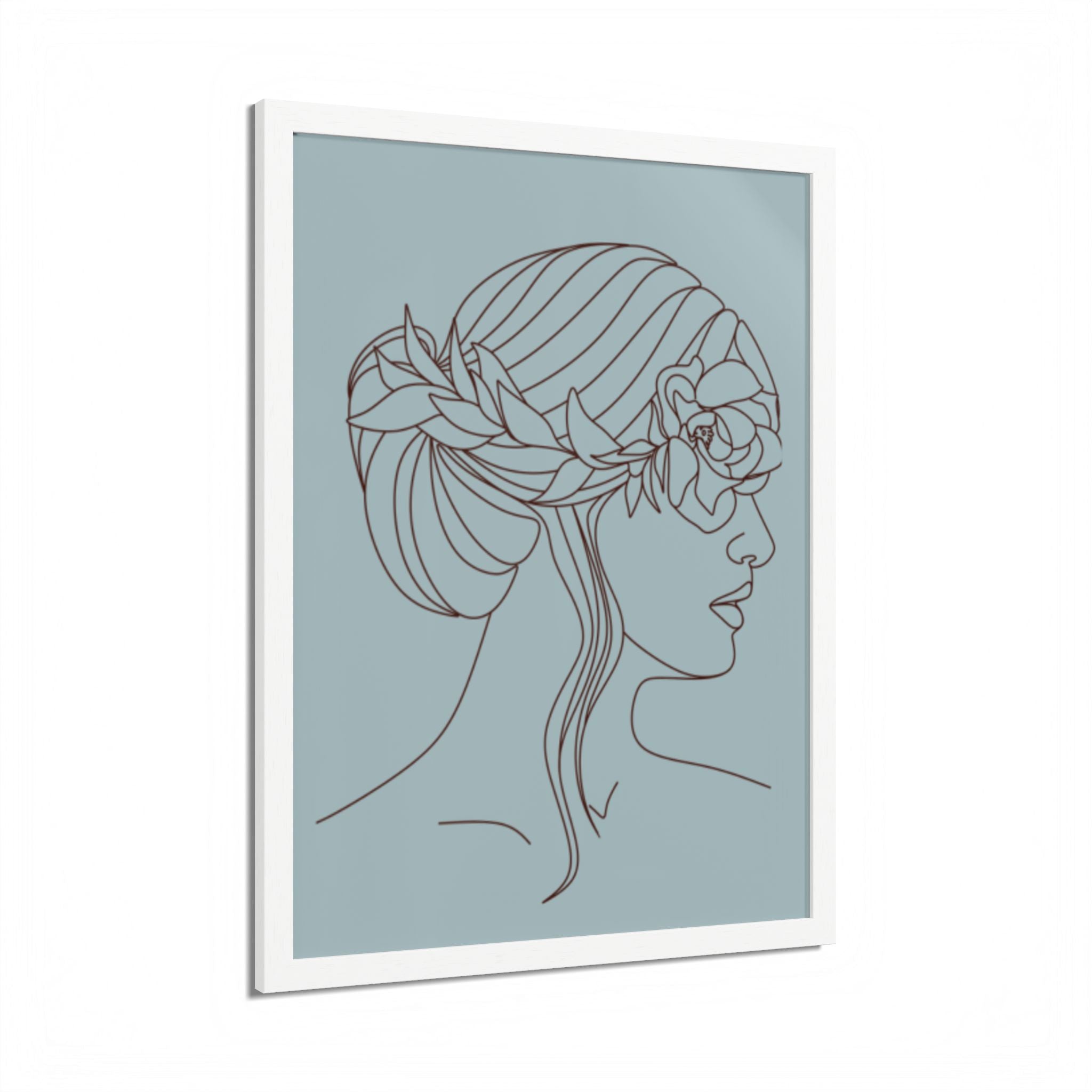 Multi-Color Framed Poster | Abstract Wall Art, Boho Home Decor | Pattern 5
