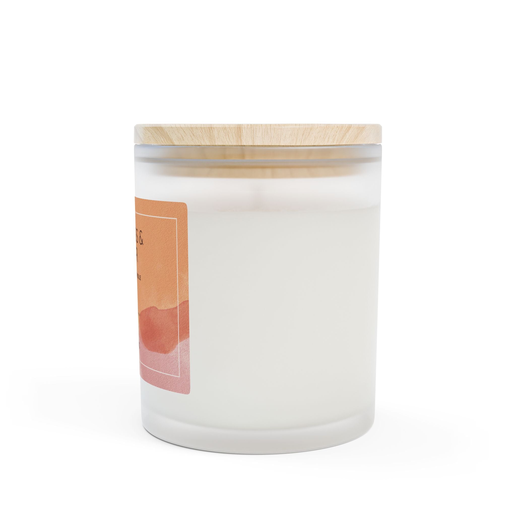 SnugLiving  Aromatic/Scented Glass Candle, 11oz : Oakmoss & Amber