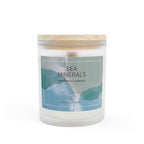 Scented Candle, Aromatic Glass Candle, 11oz : Sea Minerals | SnugLiving - SnugLiving