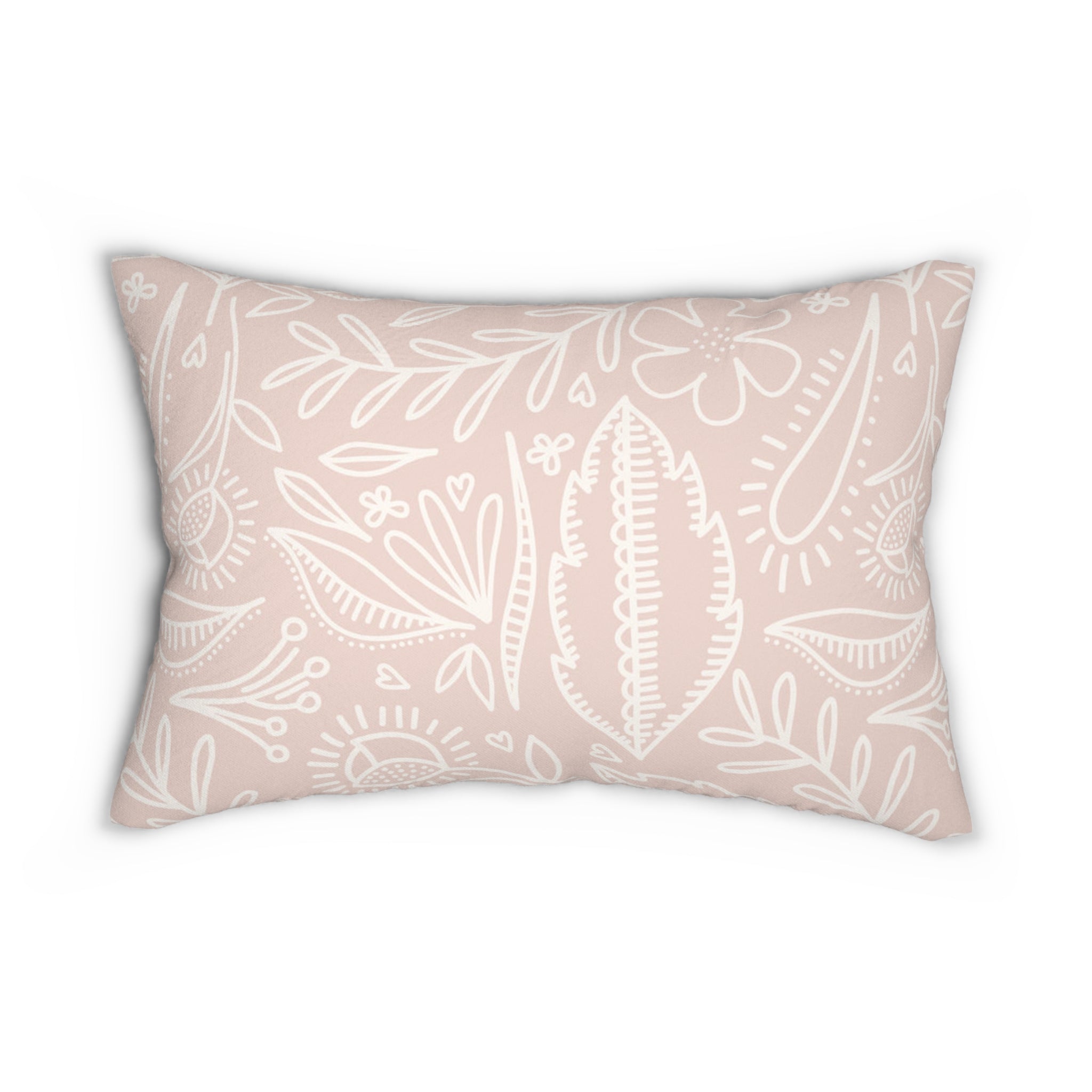 Lounge Pillow, Throw Pillow with Fillers/Insert (Single Piece) : Baby Pink