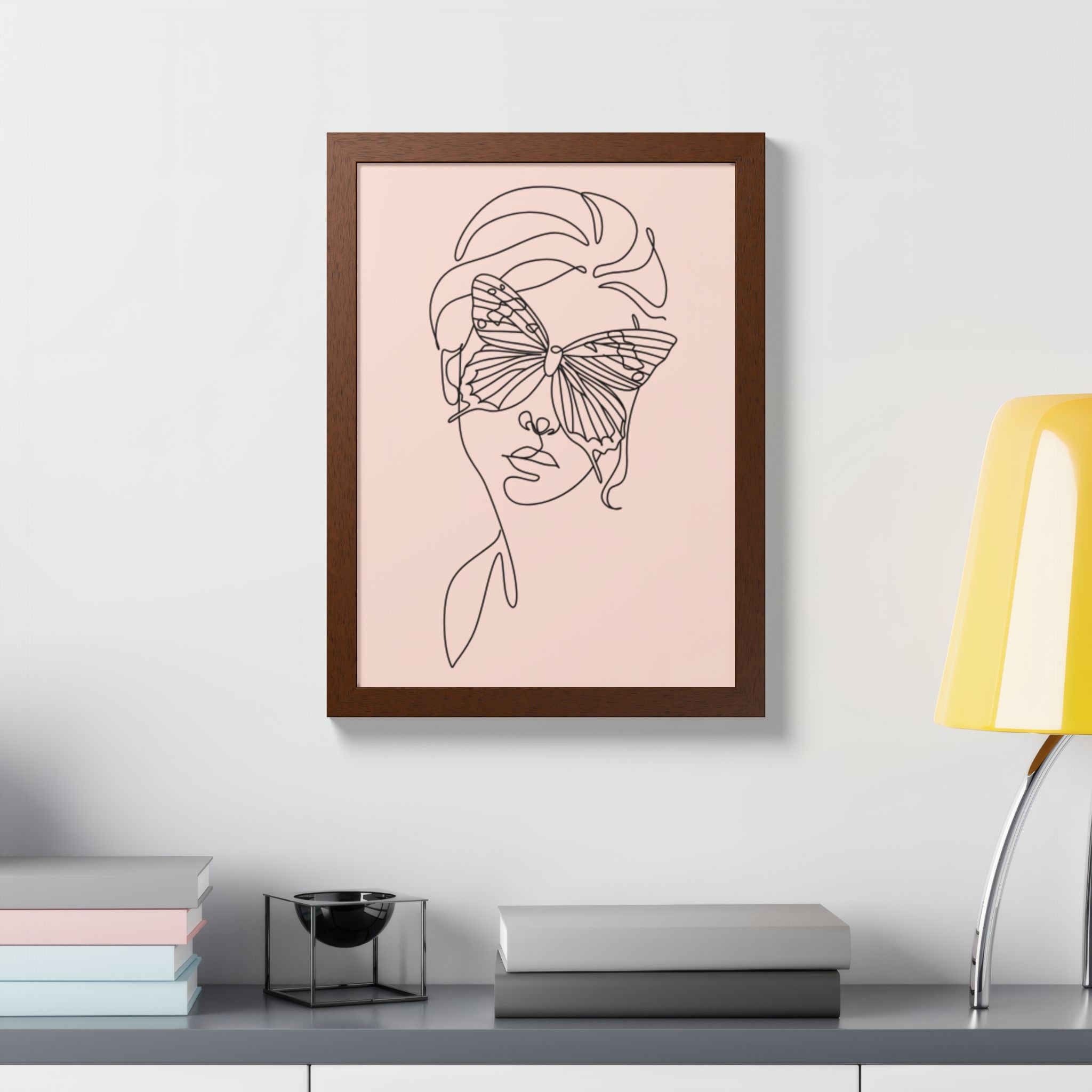 Multi-Color Framed Poster | Abstract Wall Art, Boho Home Decor | Pattern 7