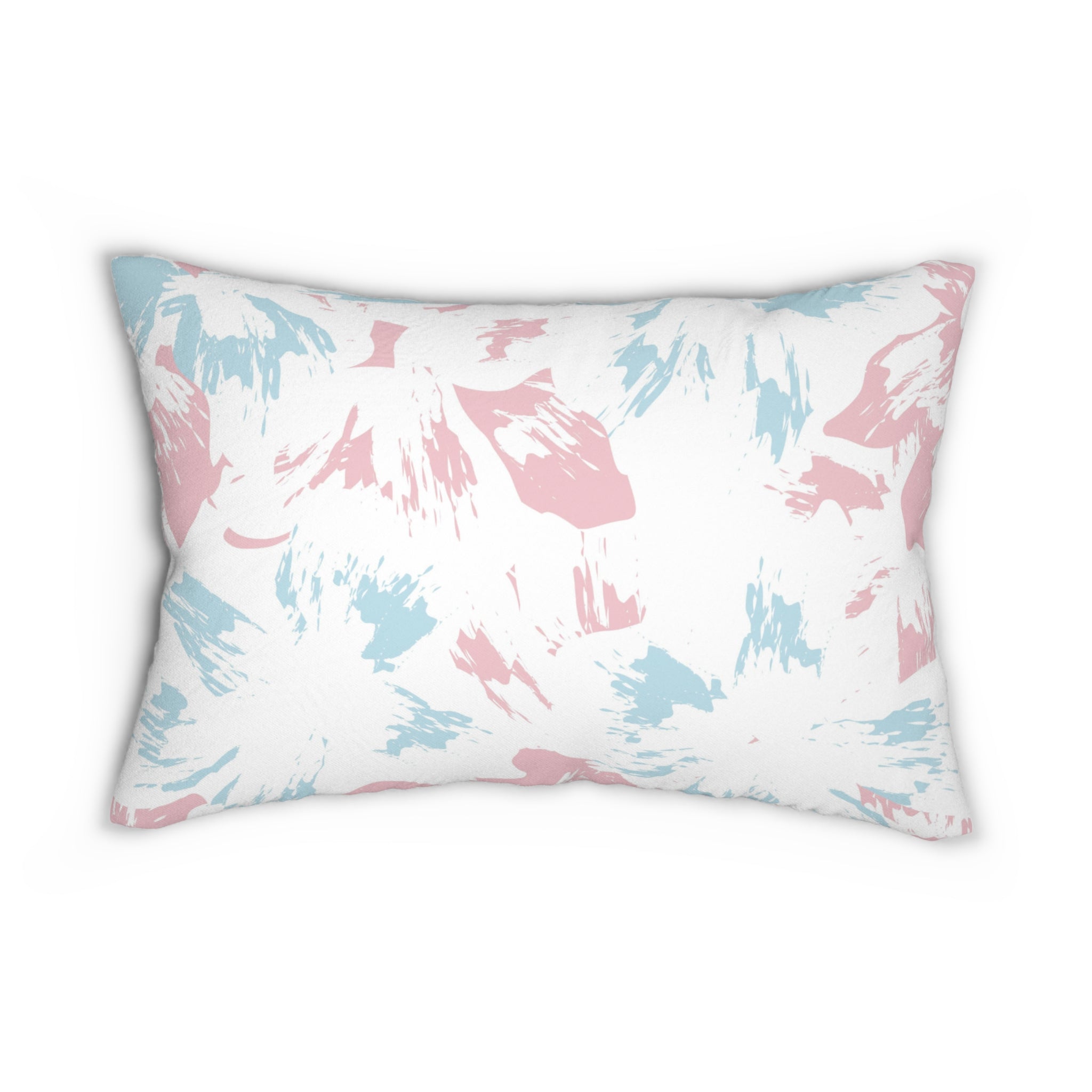 Lounge Pillow, Throw Pillow with Fillers/Insert (Single Piece) : Pink & Blue