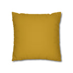 Cushion Cover, Throw pillow Case for Couch (Single Piece) : Yellow Pattern - SnugLiving