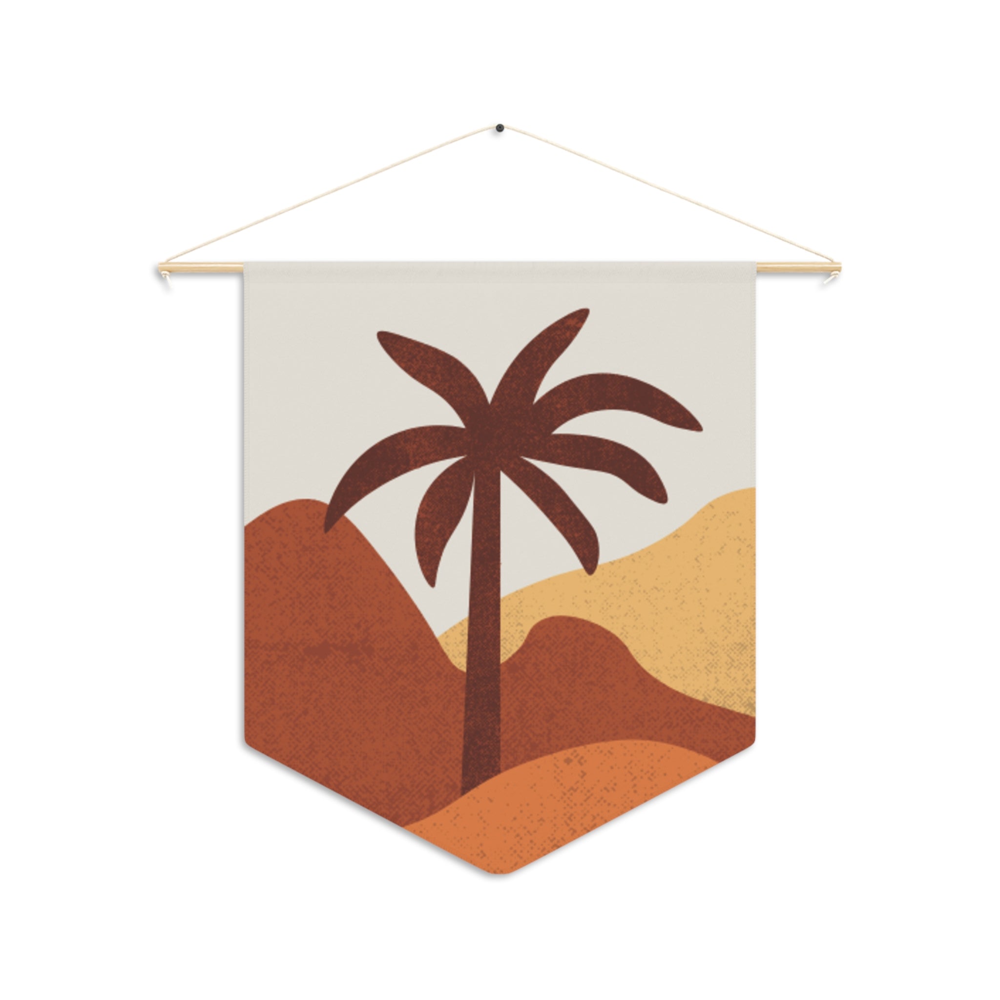 Pennant Flag/ Wall Art - Tropical Scene