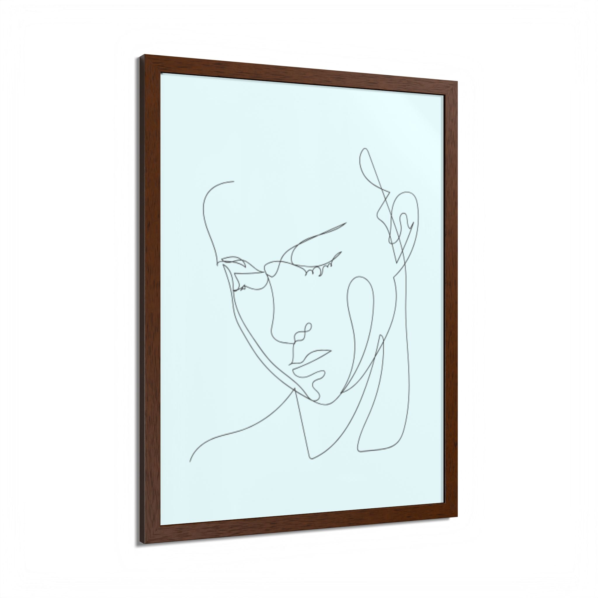 Multi-Color Framed Poster | Abstract Wall Art, Boho Home Decor | Pattern 8