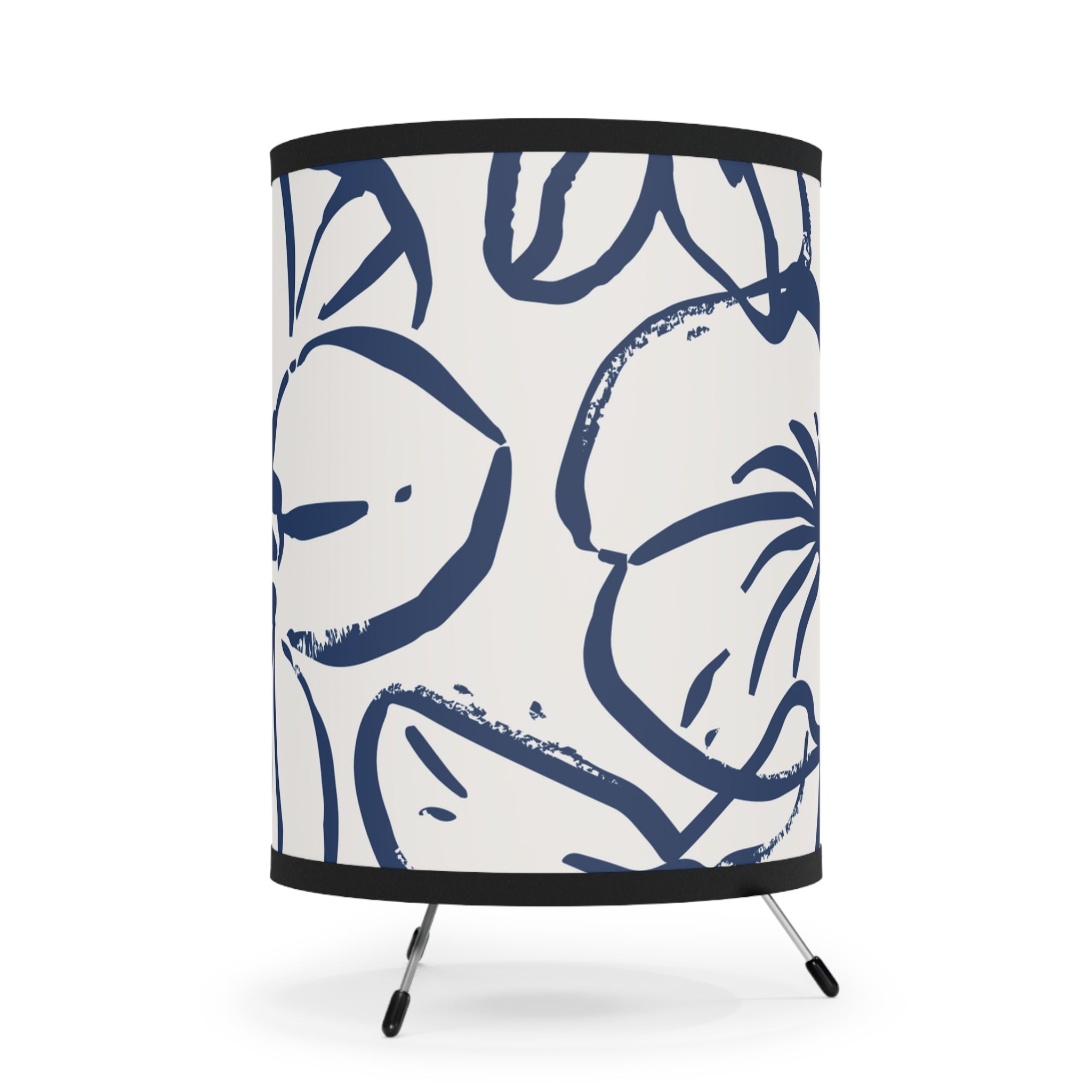 Tripod Lamp with High-Res Printed Shade - Shade SLL01