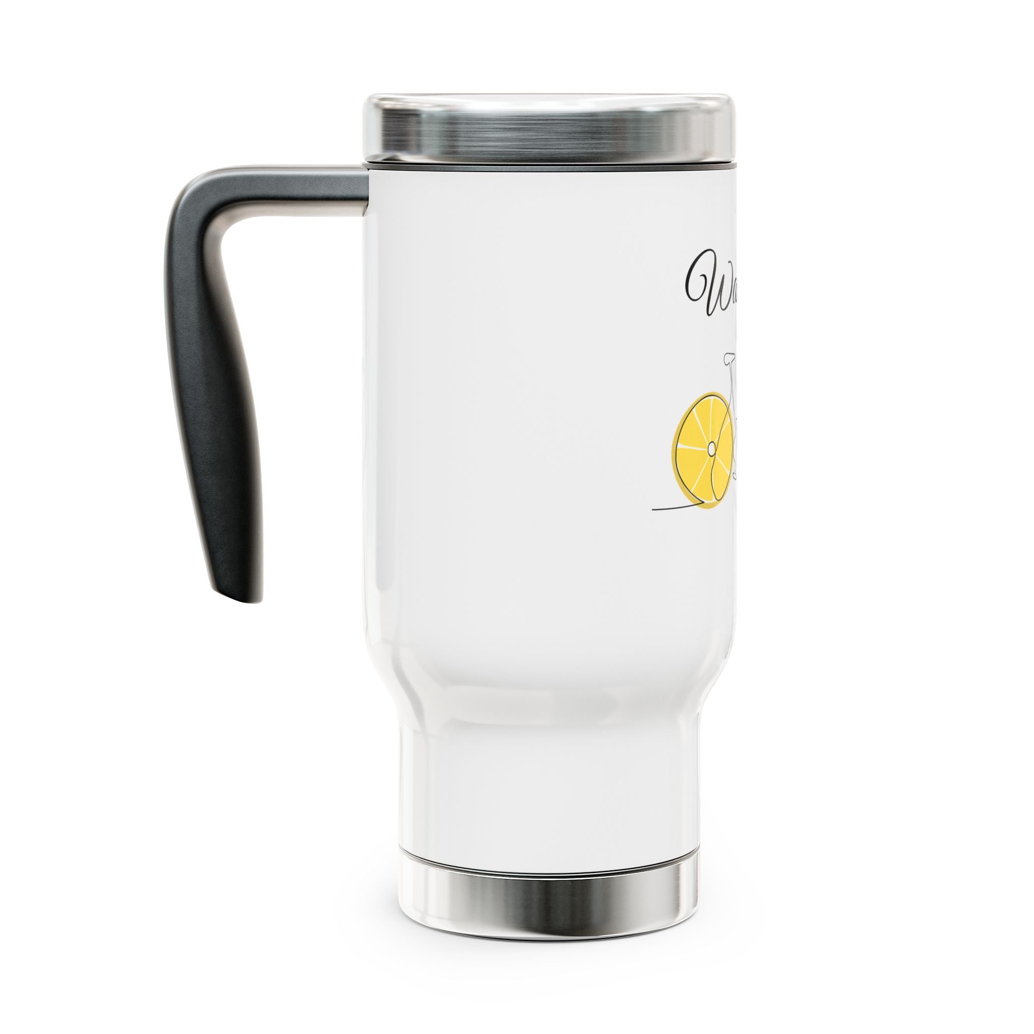 Travel Mug, 14oz Stainless Steel Coffee Tumbler - SnugLiving