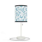 Elegant Floral Table Lamp for Living & Bedroom - Shade SLTL02 - SnugLiving