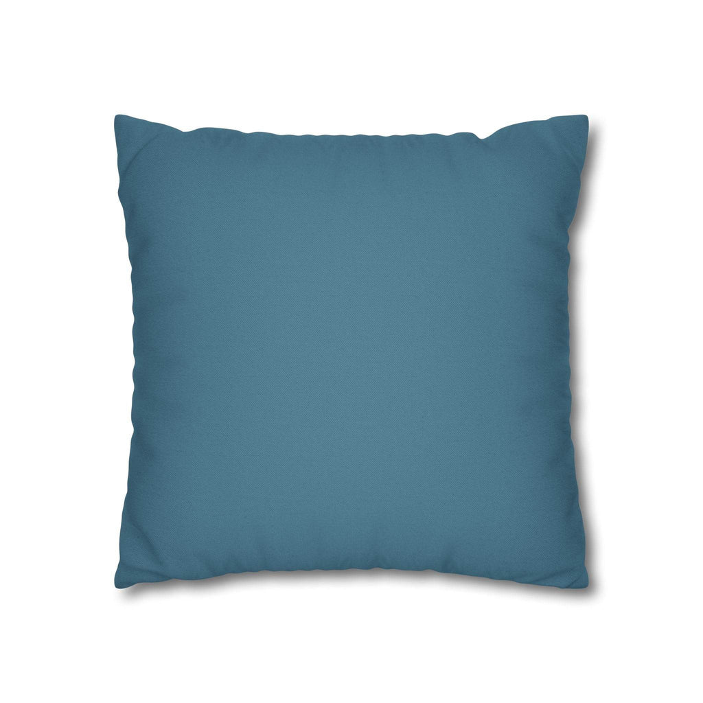 Cushion Cover, Throw pillow Case for Couch (Single Piece): Patterned Grey Azure - SnugLiving