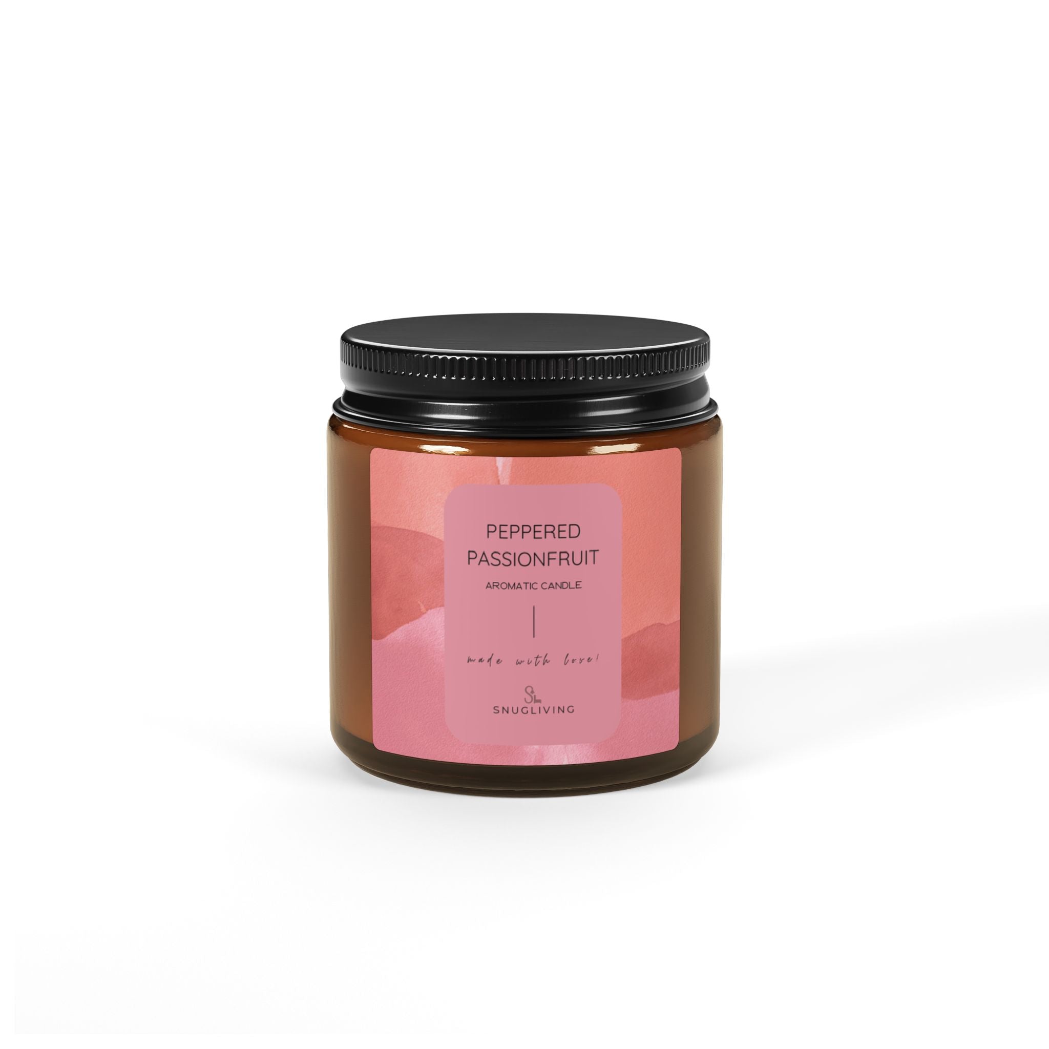 SnugLiving Aromatic/Scented Soy Candle : Peppered Passionfruit