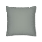 Cushion Cover, Throw pillow Case for Couch (Single Piece) : Grey Azure - SnugLiving