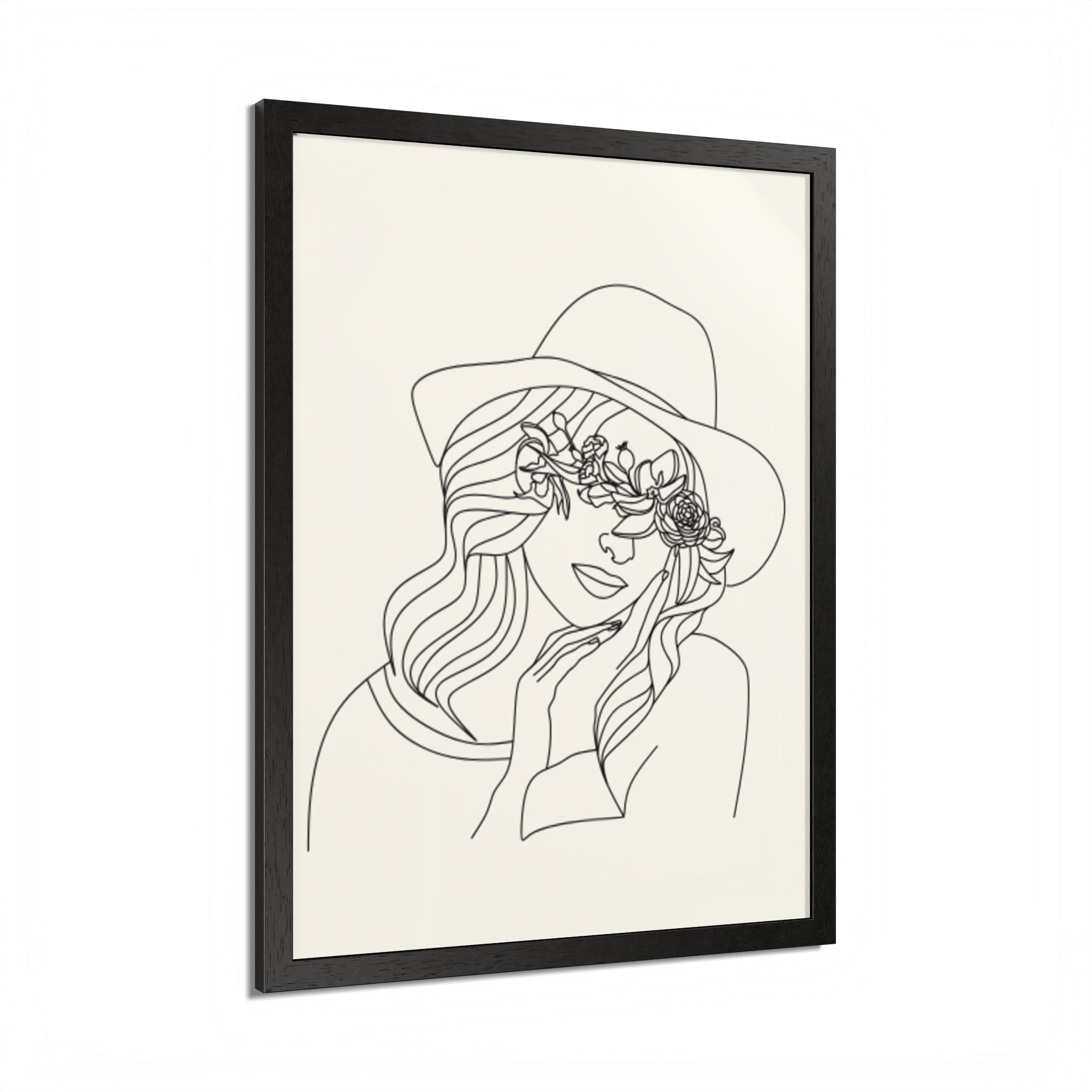 Multi-Color Framed Poster | Abstract Wall Art, Boho Home Decor | Pattern 4