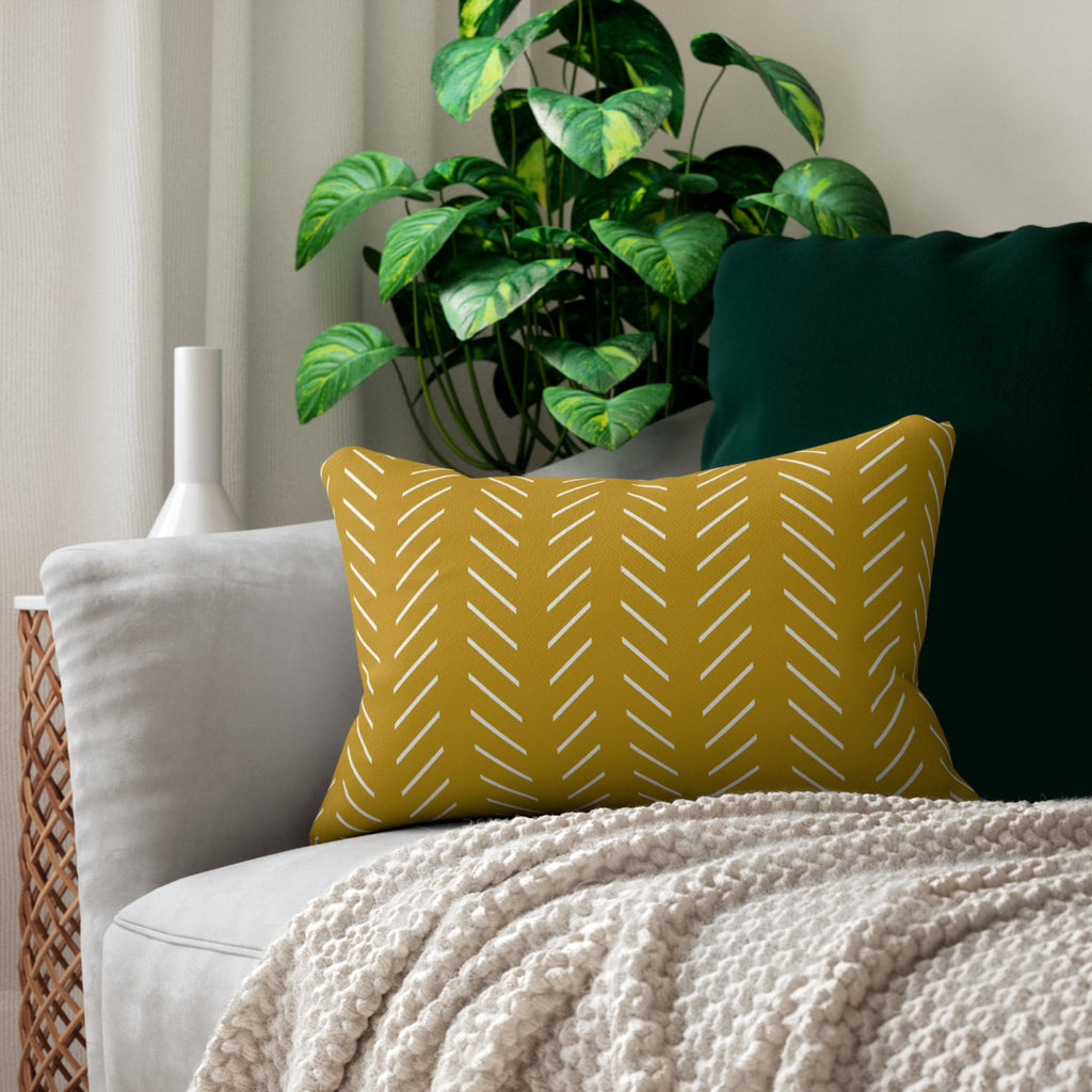 Lounge Pillow, Throw Pillow with Fillers/Insert (Single Piece) : Yellow