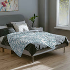 Microfiber Blanket | Soft Throw for Home Decor - Light Azure - SnugLiving