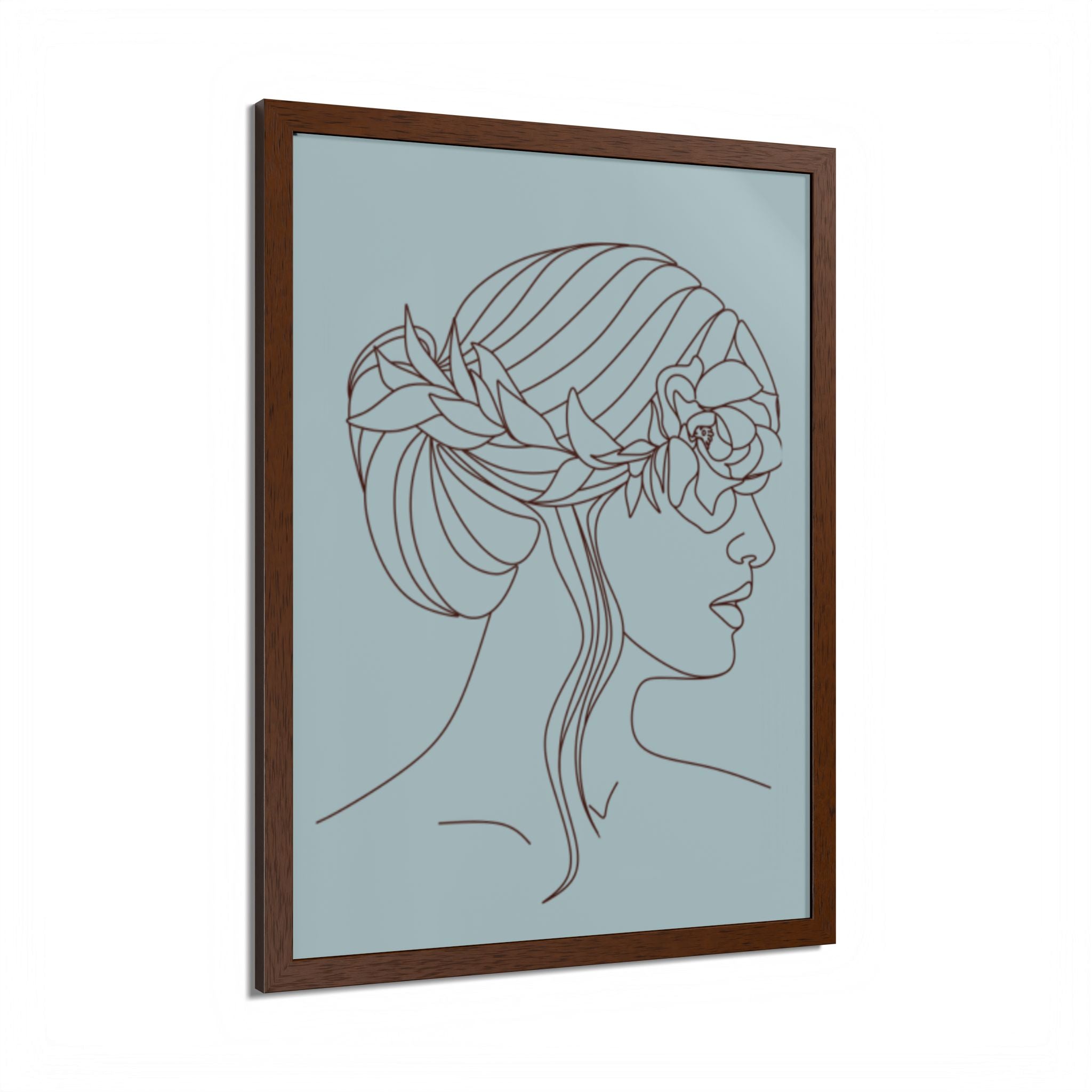 Multi-Color Framed Poster | Abstract Wall Art, Boho Home Decor | Pattern 5