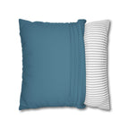 Cushion Cover, Throw pillow Case for Couch (Single Piece): Patterned Grey Azure - SnugLiving