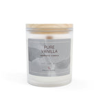 SnugLiving Aromatic/Scented Glass Candle, 11oz : Pure Vanilla - SnugLiving